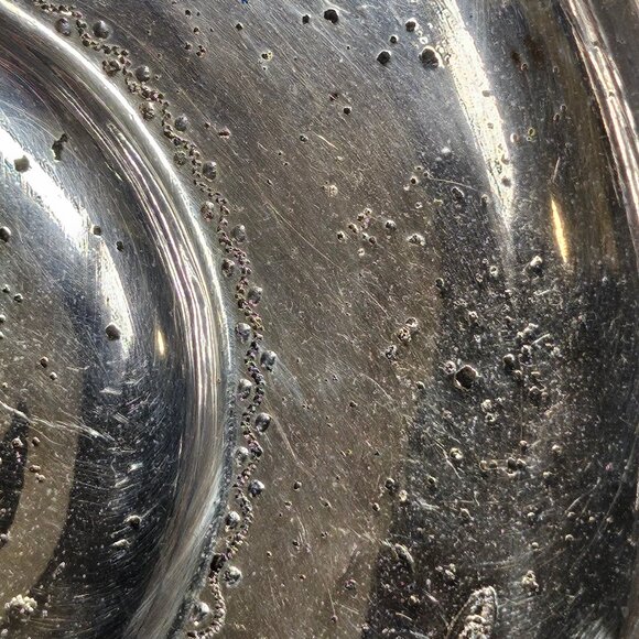 Rare Antique St Louis Silver Co Quadruple Silverplate Brides Basket - Picture 7 of 12